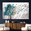 Tree Butterfly Abstract Tree and Butterfly Wall Art Canvas