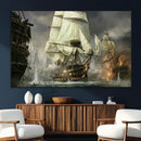 Pirate Ship War Wall Art Canvas Print by MyGreatCanvas | Canvas Wall Art Prints | Photo Prints & Wall Decor