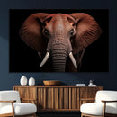 Wild Elephant Wall Art Canvas Print, Africa Savannah Wild by MyGreatCanvas | Canvas Wall Art Prints | Photo Prints & Wall Decor
