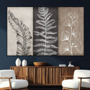 Minimalist Botanical Wall Art Canvas Print, Framed and Ready