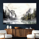 Yosemite Valley Wall Art Canvas Print – Framed and Ready to