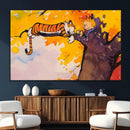 High-Quality Giclee Canvas Print – Framed Calvin Wall Art