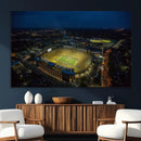 Michigan Stadium Night Game Wall Art – Sports Arena Aerial by MyGreatCanvas | Canvas Wall Art Prints | Photo Prints & Wall Decor