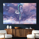 Spirited Away Haku and Chihiro Poster - Anime Lover - Hayao