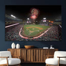 Fireworks at Angel Stadium – Los Angeles Angels Canvas