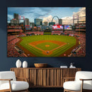 Busch Stadium Wall Art Print | St. Louis Cardinals Baseball by MyGreatCanvas | Canvas Wall Art Prints | Photo Prints & Wall Decor
