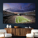 New England Patriots Football Team Print - Foxborough by MyGreatCanvas | Canvas Wall Art Prints | Photo Prints & Wall Decor