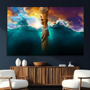 God Hand Wall Art Canvas Print by MyGreatCanvas | Canvas Wall Art Prints | Photo Prints & Wall Decor