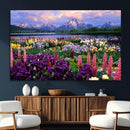 Wildflower Canvas Print – Blooming Floral Meadows with