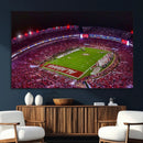 Bryant-Denny Stadium Night Game Triple Canvas Wall Art - by MyGreatCanvas | Canvas Wall Art Prints | Photo Prints & Wall Decor