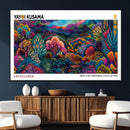 Framed Yayoi Kusama 1986 Wall Art Print – Japanese Wall Art