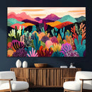 Abstract Kusama Print - Landscape Canvas Wall Art Print - by MyGreatCanvas | Canvas Wall Art Prints | Photo Prints & Wall Decor