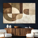 Wabi Sabi Geometric Wall Art | Abstract Modern Minimalist