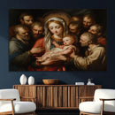 Religious Canvas Wall Art Print - Madonna and Child with by MyGreatCanvas | Canvas Wall Art Prints | Photo Prints & Wall Decor