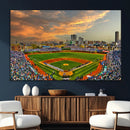 Chicago Wrigley Field Wall Art Canvas Print – Iconic
