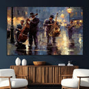 Afro Abstract Jazz Music Wall Art Canvas Print – Colorful by MyGreatCanvas | Canvas Wall Art Prints | Photo Prints & Wall Decor