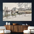 The Bow Bridge in Central Park Canvas, The Bow Bridge Canvas by MyGreatCanvas | Canvas Wall Art Prints | Photo Prints & Wall Decor