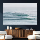 Ocean Waves Wall Art Canvas Print – Framed Surfer Lineup by MyGreatCanvas | Canvas Wall Art Prints | Photo Prints & Wall Decor