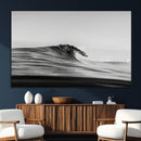 Black Wave Wall Art Canvas Print – Framed Abstract Surf by MyGreatCanvas | Canvas Wall Art Prints | Photo Prints & Wall Decor