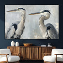 Bird Canvas Decor Wall Art Canvas Print – Framed Coastal