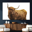Highland Cow Wall Art Canvas Print – Framed Farmhouse Rustic by MyGreatCanvas | Canvas Wall Art Prints | Photo Prints & Wall Decor