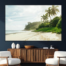 Relaxing Beach Wall Art Canvas Print – Framed Ocean View