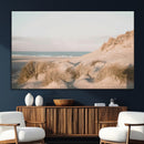 Beach Landscape Wall Art Canvas Print – Framed Sand Dune