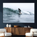 Surfer on Wave Wall Art Canvas Print – Framed Ocean by MyGreatCanvas | Canvas Wall Art Prints | Photo Prints & Wall Decor
