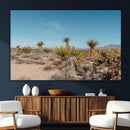 Joshua Tree Wall Art Canvas Print – Framed Desert Landscape