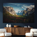 Yosemite National Park Wall Art Canvas Print – Framed