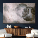 Abstract Grey Gold Wall Art – Modern Geometric Canvas by MyGreatCanvas | Canvas Wall Art Prints | Photo Prints & Wall Decor