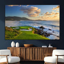 Pebble Beach Golf Links Wall Art Canvas Print – Iconic by MyGreatCanvas | Canvas Wall Art Prints | Photo Prints & Wall Decor