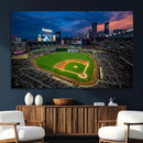 Target Field Wall Art Canvas Print – Baseball Stadium Scene, by MyGreatCanvas | Canvas Wall Art Prints | Photo Prints & Wall Decor