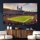 Chicago Bears Soldiers Field Wall Art Canvas Print – Framed