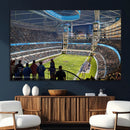 Chicago Dome Stadium Wall Art Canvas Print – Framed Modern