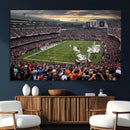 Chicago Bears Soldiers Field Wall Art Canvas Print – Framed by MyGreatCanvas | Canvas Wall Art Prints | Photo Prints & Wall Decor