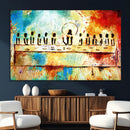 Abstract Last Supper Wall Art Canvas Print – Apostles by MyGreatCanvas | Canvas Wall Art Prints | Photo Prints & Wall Decor
