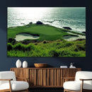 Coastal Golf Course Wall Art Canvas Print – Scenic Green by MyGreatCanvas | Canvas Wall Art Prints | Photo Prints & Wall Decor