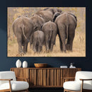 Wild Elephant Wall Art Canvas Print by MyGreatCanvas | Canvas Wall Art Prints | Photo Prints & Wall Decor