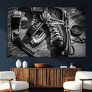 Old Pair of Mens Skates Wall Art Canvas, Men Skates Wall Art by MyGreatCanvas | Canvas Wall Art Prints | Photo Prints & Wall Decor