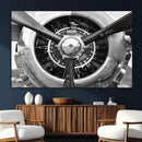 Vintage Airplane Wall Art Canvas Print by MyGreatCanvas | Canvas Wall Art Prints | Photo Prints & Wall Decor