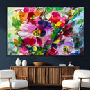 Oil Flower Abstract Canvas Print by MyGreatCanvas | Canvas Wall Art Prints | Photo Prints & Wall Decor