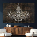 Rustic Chandelier Canvas Print by MyGreatCanvas | Canvas Wall Art Prints | Photo Prints & Wall Decor