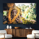 Hinduism Statue Wall Art Canvas Print