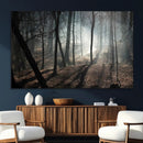 Dark Family and Tree Wall Art Canvas Print by MyGreatCanvas | Canvas Wall Art Prints | Photo Prints & Wall Decor