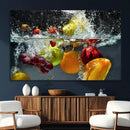 Kithen Vegetables World Wall Art Canvas Print