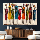 Abstract African Women Wall Art Canvas Print by MyGreatCanvas | Canvas Wall Art Prints | Photo Prints & Wall Decor