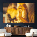 Gold Buddha Statue Hands Wall Art Canvas Print by MyGreatCanvas | Canvas Wall Art Prints | Photo Prints & Wall Decor