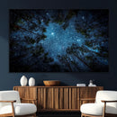 Forest and Stars Wall Art Canvas Print by MyGreatCanvas | Canvas Wall Art Prints | Photo Prints & Wall Decor