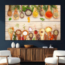 Kitchen Spice on the Table Wall Art, Kitchen Spice Wall Art by MyGreatCanvas | Canvas Wall Art Prints | Photo Prints & Wall Decor